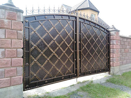 Ворота ковані Клітка ( Клітка), фото 2