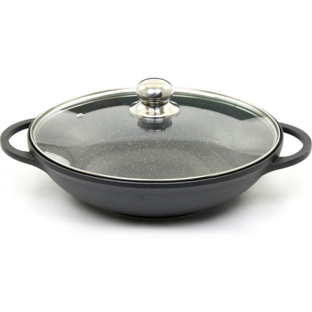 Пательня WOK Maestro MR4832 32 см з кришкою