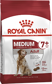 Royal Canin Medium Adult 7+ 4 кг — корм для літніх собак середніх порід від 7 років