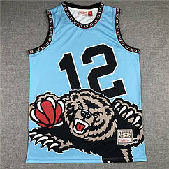 Баскетбольна майка Морант 12 Vancouver Grizzlies Mitchell & Ness NBA Big Face команда Morant джерсі