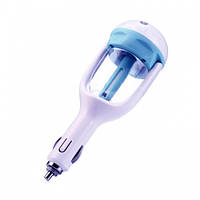 Увлажнитель воздуха автомобильный Car Charger Humidifier (White Blue) / Увлажнитель воздуха в машину