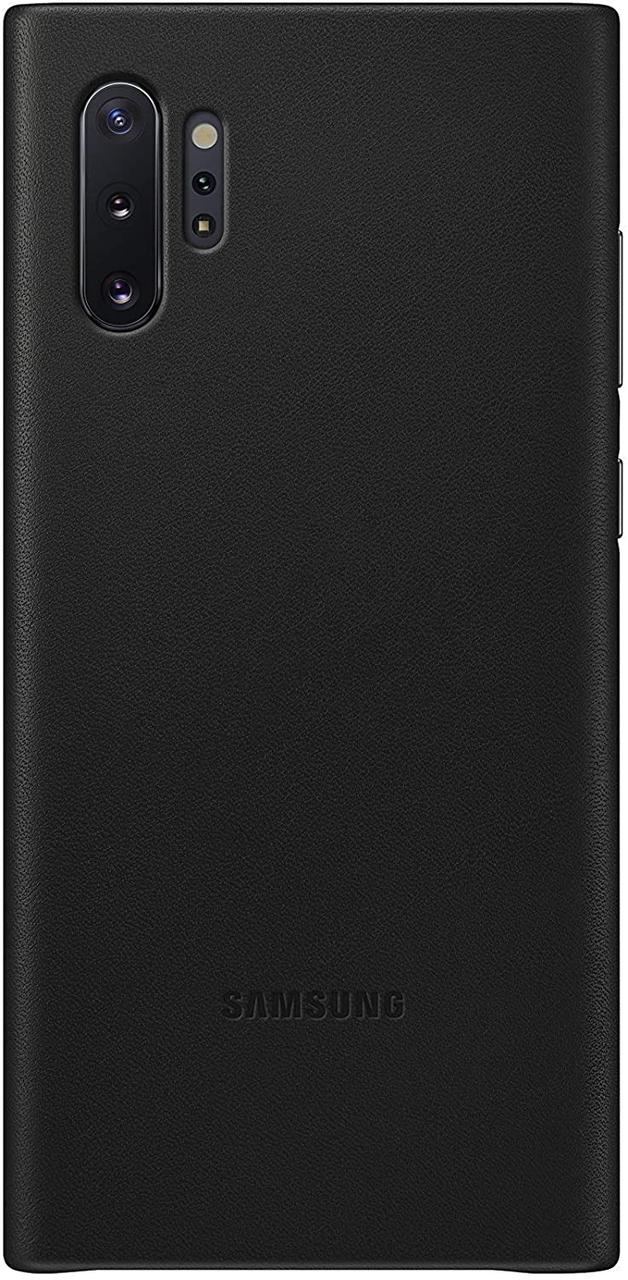 Чохол Samsung Leather Cover Black (EF-VN975LBEGRU) для Galaxy Note 10+ N975 Оригінал