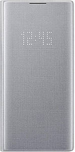 Чохол-книжка LED View Cover (Silver) EF-NN975PSEGRU для Samsung Galaxy Note 10 Plus Оригінал