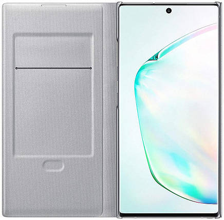 Чохол-книжка LED View Cover (Silver) EF-NN975PSEGRU для Samsung Galaxy Note 10 Plus Оригінал, фото 2