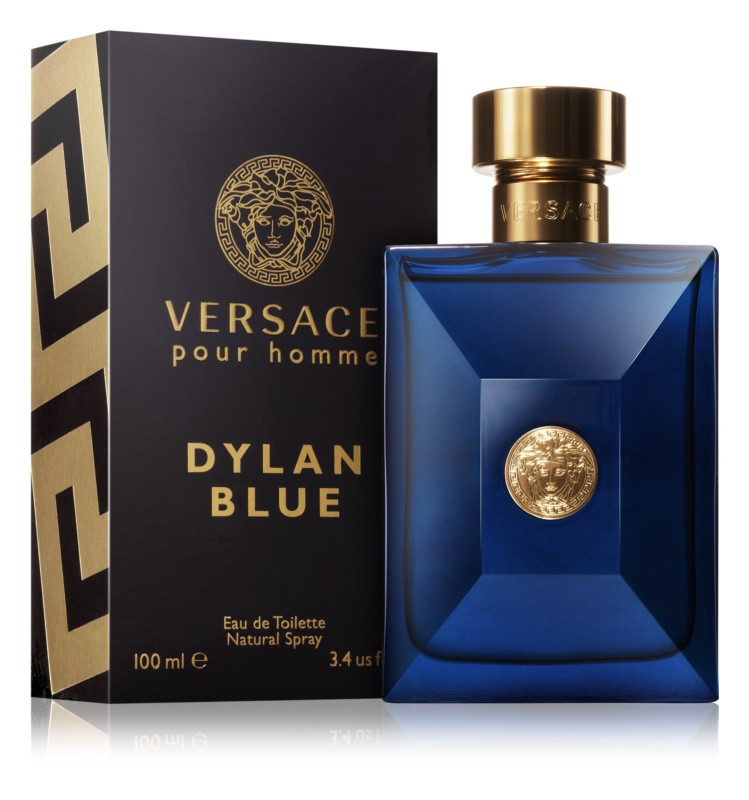 Versace Pour Homme Dylan Blue Туалетна вода EDT 100ml (Версаче Пур Хом Ділан Блю) Чоловічий Парфум Парфуми EDP