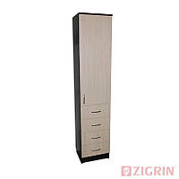 Шкаф-пенал офисный узкий "ОН-6" 40 см