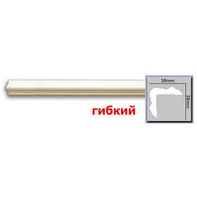 Кутовий плінтус Harmony K221F (38х38 мм гнучкий