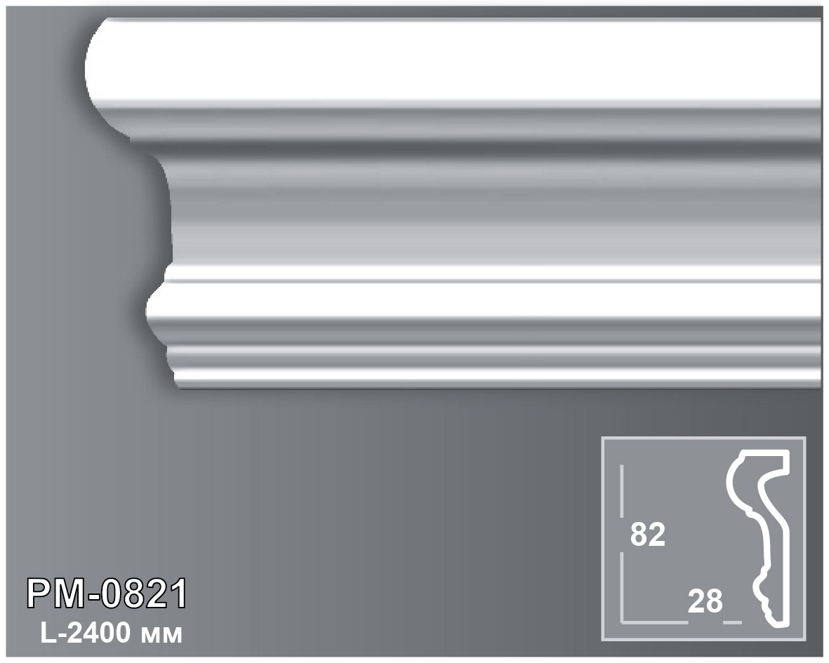 Молдинг Perimeter PM0821 (82x28)мм