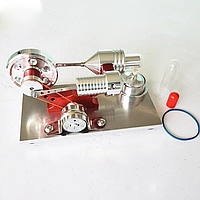 Stirling Engine High Temperature Steam Engine с генератором (двигатель Стирлинга)