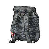 Рюкзак молодіжний YES T-71 Double up сірий/червоний 558360, фото 3