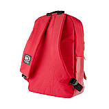 Рюкзак молодіжний YES T-100 Double бордовий 558402, фото 3