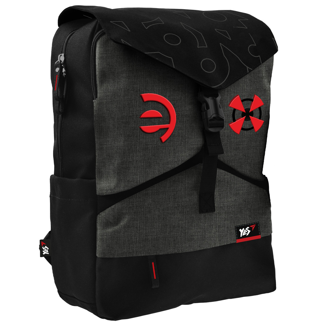 Рюкзак молодіжний YES DY-17 Bodeful Vice versa чорний 558421, фото 1