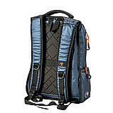 Рюкзак шкільний підлитковий молодіжний YES T-92 Past all синій/чорний 558439, фото 3