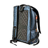 Рюкзак шкільний підлитковий молодіжний YES T-92 Past all синій/чорний 558439, фото 4