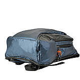 Рюкзак шкільний підлитковий молодіжний YES T-92 Past all синій/чорний 558439, фото 5