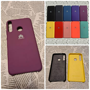 Брендовий чохол накладка Silicone Cover для Huawei (Хуавей) P40 Lite E