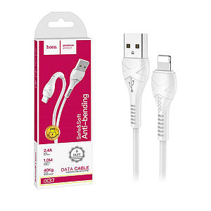 Кабель Lightning Hoco X37 Cool Power 1 м (2.4A)