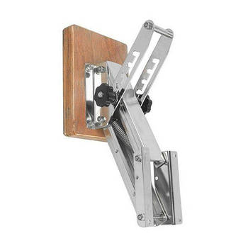 КРІПЛЕННЯ (НАВІСНИЙ ТРАНЕЦ) НЕРЖАВІЙКА ДЛЯ ЧОВНОВОЇ МОТОРА 15-40КГ ПЛАСТИНА ДЕРЕВОО 03501005W