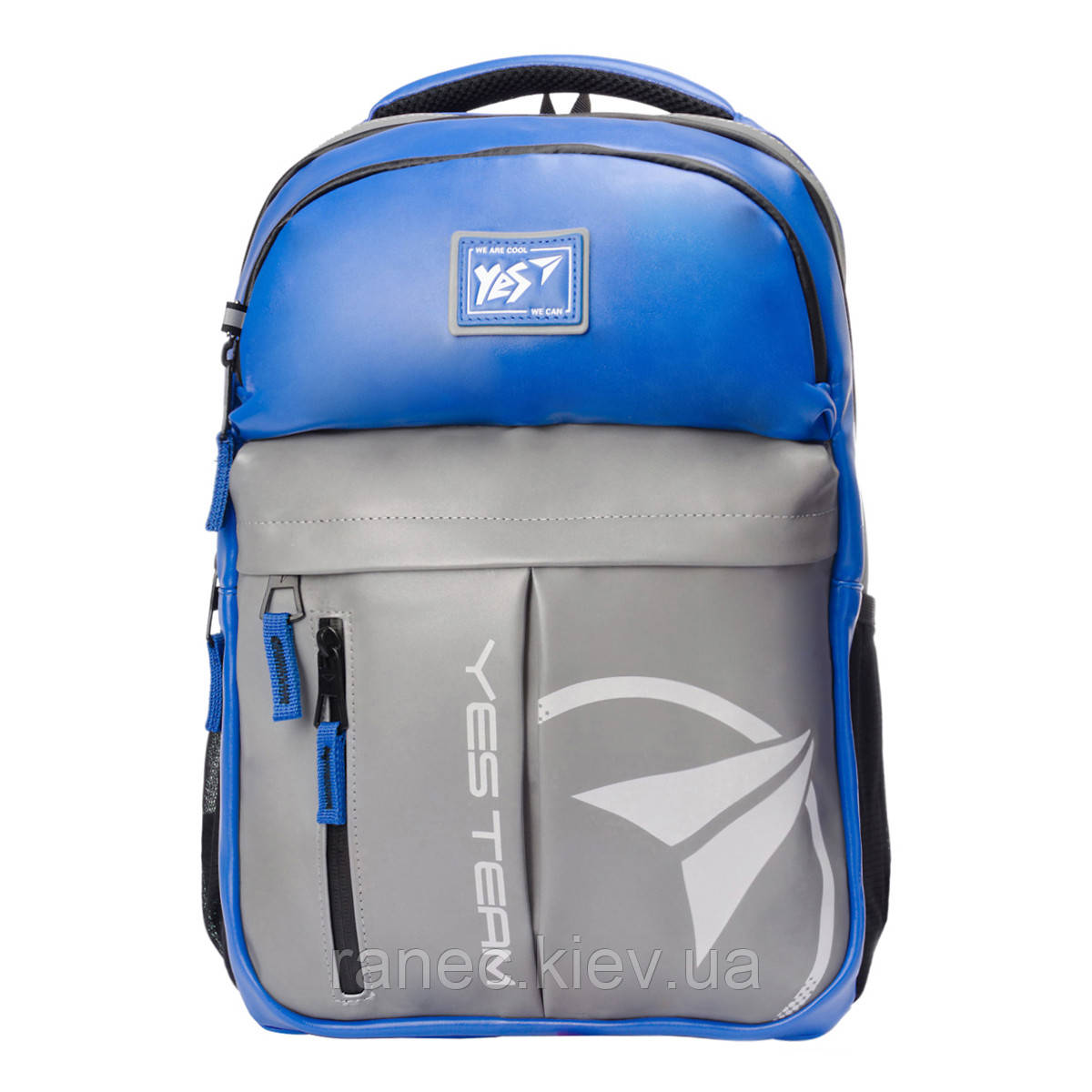 Рюкзак молодіжний YES T-32 Citypack ULTRA синій/сірий 558412, фото 1