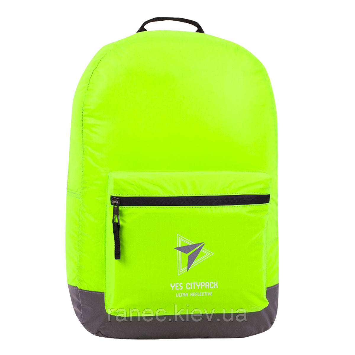 Рюкзак молодіжний YES R-03 Ray Reflective жовтий/сірий 558583, фото 1