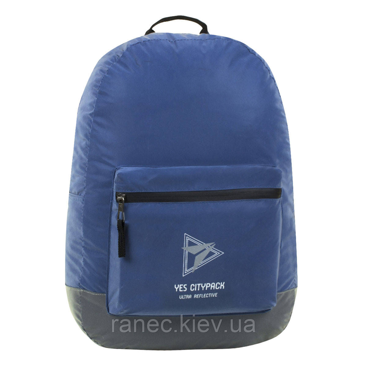 Рюкзак молодіжний YES R-03 Ray Reflective чорнильний/сірий 558593, фото 1