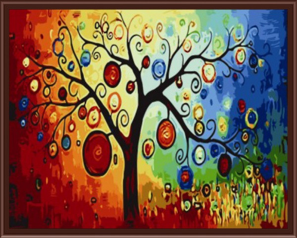 Картина за номерами 40х50 см Babylon Дерево багатства (CG 230), фото 1