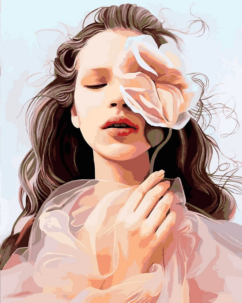 Картина за номерами 40х50 см Babylon Ніжна краса Художник Siena Summers (VP 1178), фото 1