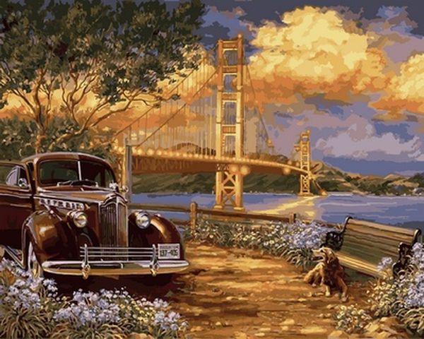 Картина за номерами 40х50 см Babylon В стилі ретро Художник Дона Гельсингер (VP 730), фото 1