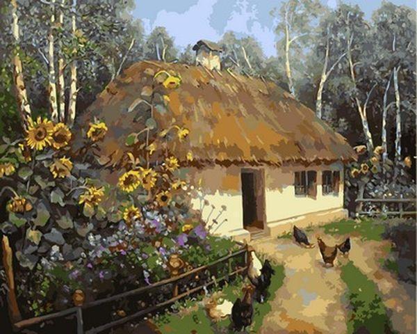 Картина за номерами 40х50 см Babylon Українська хата (VP 845)