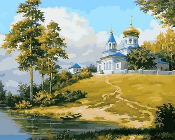 Картина за номерами 40х50 см Babylon Під Звенигородом Художник Михайло Сатаров (VP 846)