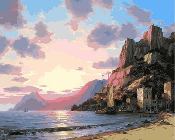 Картина за номерами 40х50 см Babylon Корабель негоціантів Художник Валерій Черненко (VP 860), фото 1