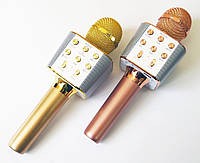 Багатофункціональний мікрофон для караоке Wster WS-1688 Bluetooth USB з динаміками, фото 3