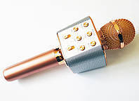 Багатофункціональний мікрофон для караоке Wster WS-1688 Bluetooth USB з динаміками, фото 5