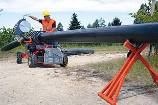 Пристрій для підтримки вільного кінця труби RITMO ROLLER HS