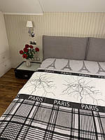 "Париж" Плед полуторний 145/210, тканина мікрофібра