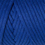 Нитки пряжа для в'язання трикотажна MACRAME CORD 3MM Макраме Корд 3мм № 772 - яскравий синій