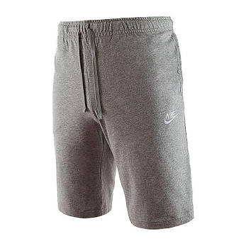 Шорти nike M nsw short jsy Club сірі, фото 1