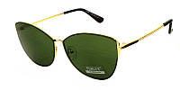 Солнечные женские очки кошки с зелеными линзами Furlux