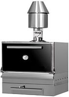 Піч-гриль Хоспер Vulcan VH25M на вугіллі | до 100 п/м | камера 510*520*450мм