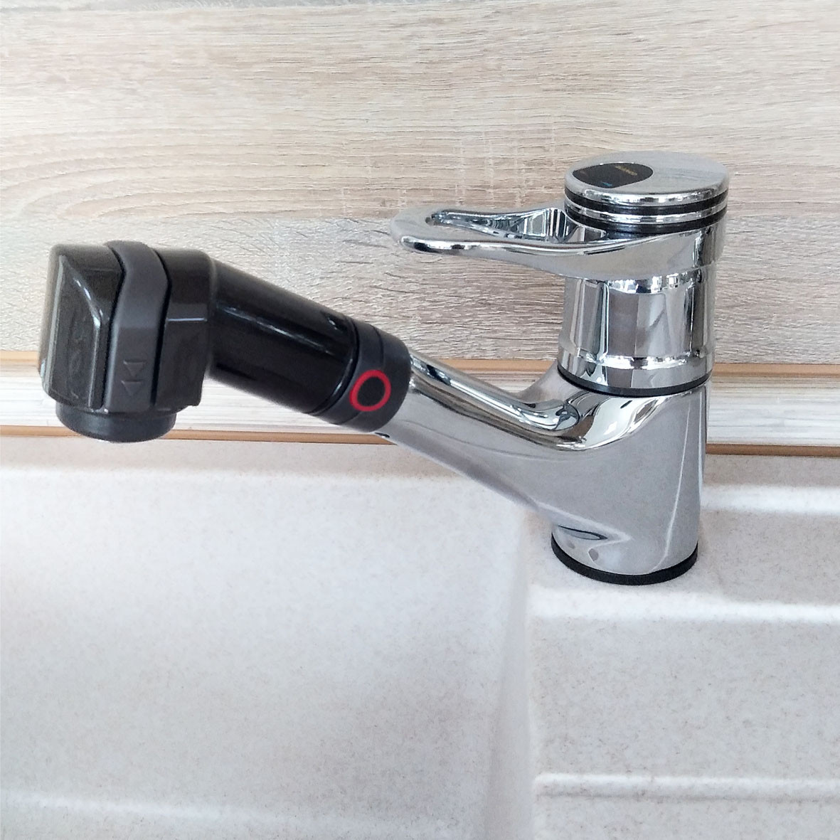 Змішувач Blanco з висувним виливом, фото 1