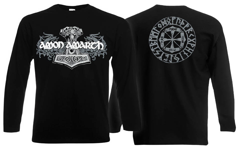 Футболка довгий рукав AMON AMARTH Thors Hammer