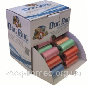 Пакеты для уборки за собакой CROCI 1 рулон (20 пакетов) Пакеты для фекалий