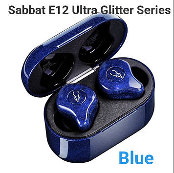 Бездротові навушники Sabbat E12 Ultra Glitter Series Синій