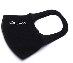 Багаторазова маска пітта Ulka проста, чорна