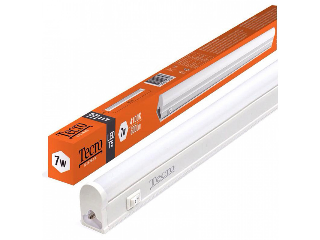 Світильник LED Tecro TL-T5-7W-4.1 K 7W 4100K