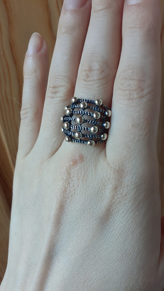 Широке срібне кільце Сорбет арт10133, фото 1