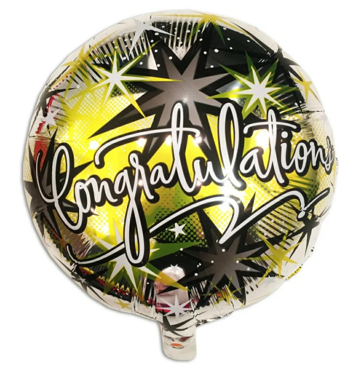 Фольгована куля круг Congratulations 18" Китай