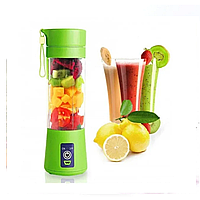 Фитнесс блендер для смузи USB Juice Cup HM-03 (6 ножей) (24) Салатовый