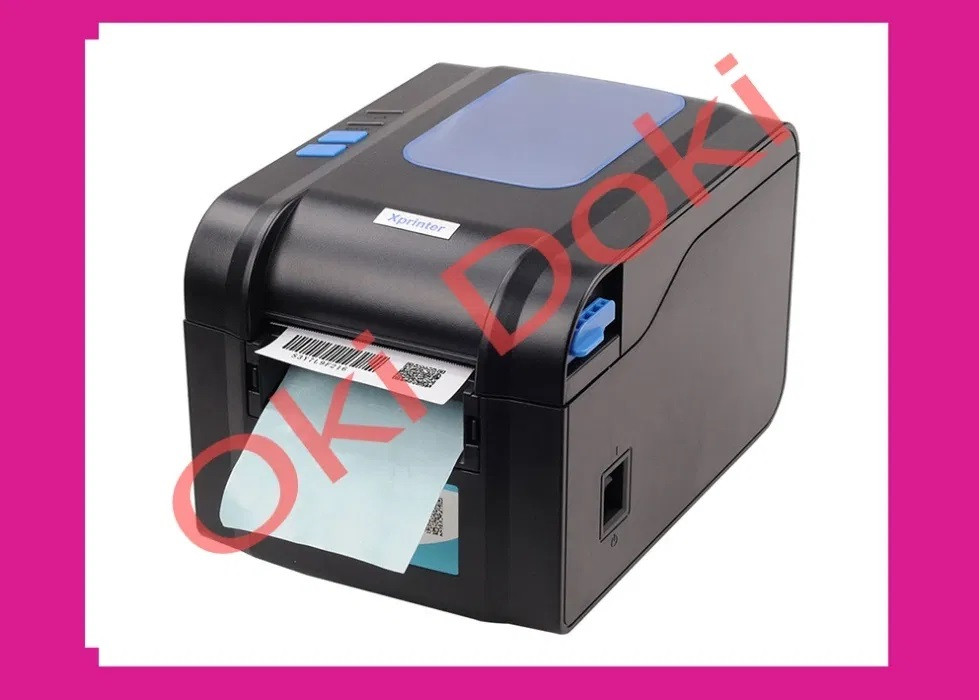 Принтер етикеток і чеків Xprinter XP-370B (штрих кодів) і чеків ОРИГІНАЛ Торгсофт 1с, фото 1