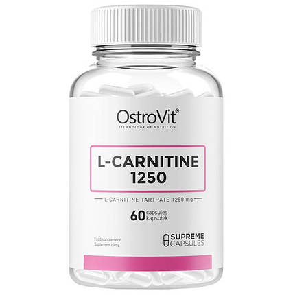 Ostrovit L-Carnitine 1250 60 caps, фото 2
